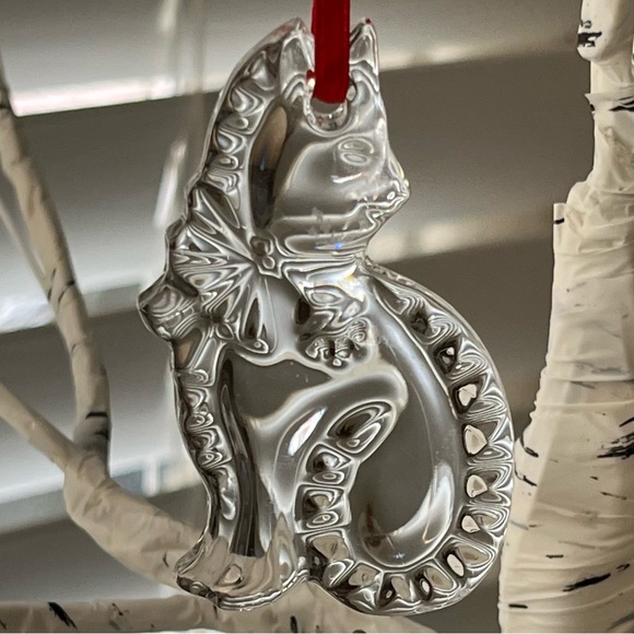 $8 Cat Glass Ornament Hanging Home Decor Kitty Sun Catcher Window Year Around - Picture 2 of 9